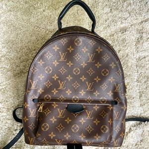 Authentic LOUIS VUITTON Monogram Palm Springs Backpack MM in EUC!